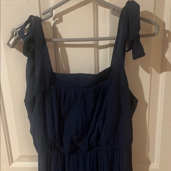 LUXOLOGY Elegant Navy Blue Women's Dress size Medium - Picture 2 of 8